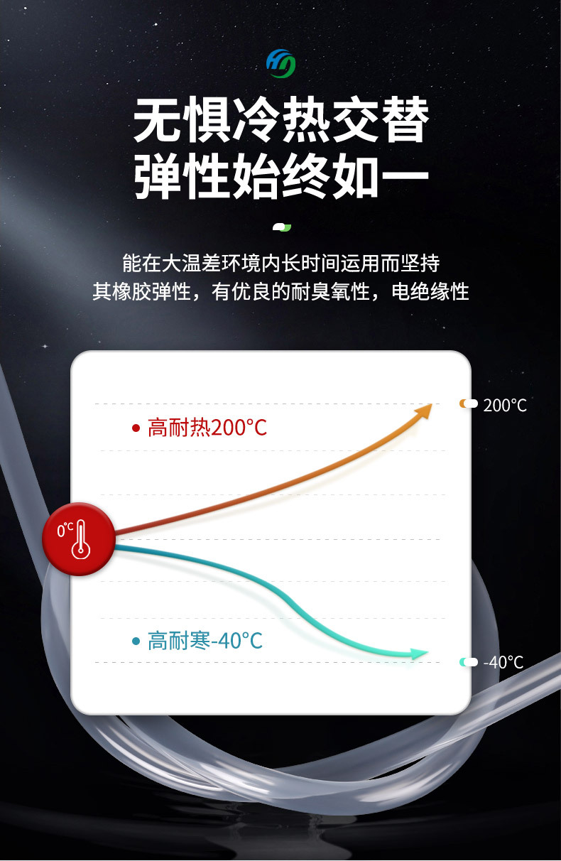 彩色硅膠管